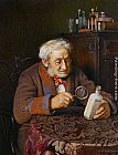 Charles Spencelayh A Touch of Rheumatism painting